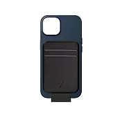 【NATIVE UNION】CLIC® 磁吸卡夾手機殼 - iPhone 13 Pro -  海軍藍 (搭配磁吸卡夾 - 石墨黑)