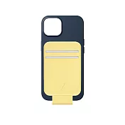 【NATIVE UNION】CLIC® 磁吸卡夾手機殼 - iPhone 13 Pro Max -  海軍藍 (搭配磁吸卡夾 - 檸檬黃)
