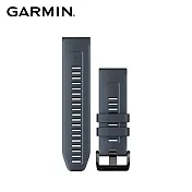 GARMIN QuickFit 26mm 矽膠錶帶 花崗岩藍