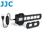 JJC拷貝翻拍底片35mm幻燈片數位化LED補光燈支架組FDA-LED1(支架相容Nikon原廠底片數位化連接器ES-2;顯色指數95+;色溫6500K)亦適佳能索尼微距