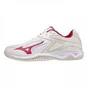 Mizuno Thunder Blade 3 [V1GA217065] 男女 排球鞋 羽球 基本款 舒適 美津濃 米白紅