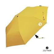 Joy Heart|三折超細自動快乾晴雨傘(黑膠不透光) 薑黃