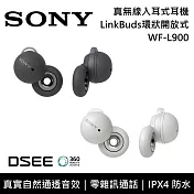 【限時快閃】SONY 索尼 WF-L900 LinkBuds 環狀開放式 真無線藍牙耳機 原廠公司貨 白色