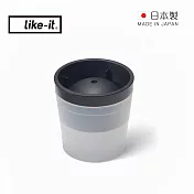 【日本like-it】威士忌冰球製冰盒-6cm 黑