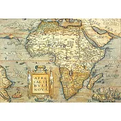 義大利 IFI 海報/包裝紙 古代非洲地圖