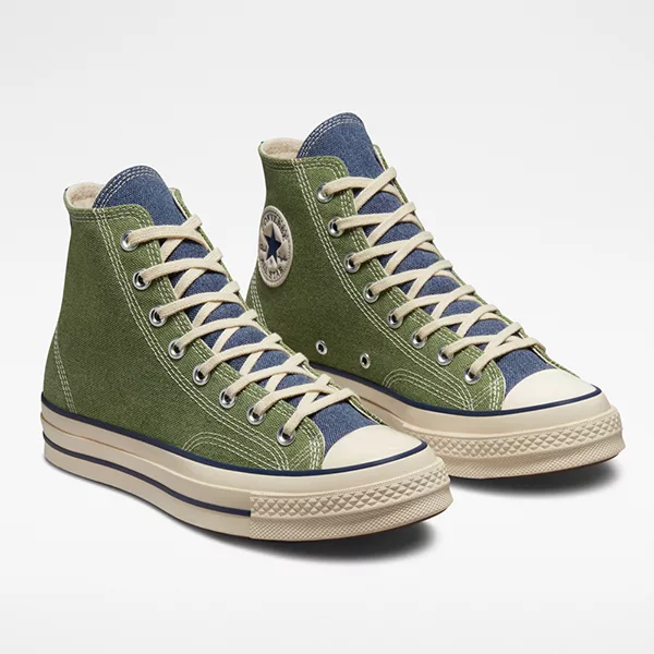 CONVERSE CHUCK 70 HI 高筒 休閒鞋 男鞋 女鞋 藍綠色 US3.5 藍綠色