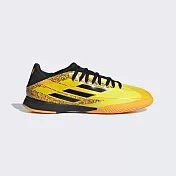 Adidas X Speedflow Messi.3 IN J [GW7422] 大童 足球鞋 訓練 平底 室內 黃黑