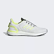 Adidas Ultraboost 20 LAB [GZ5007] 男 慢跑鞋 運動 路跑 避震 耐磨 防潑水 白 螢黃