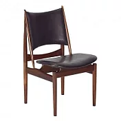 Finn Juhl Egyptian Chair 埃及椅 （Nevada 2000 黑棕皮革）