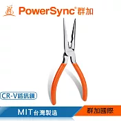 群加 PowerSync 6＂偏心省力尖口鉗(網齒)/台灣製造(6＂偏心省力尖口鉗(網齒))