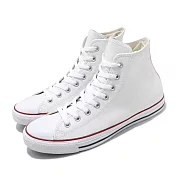 Converse 休閒鞋 Chuck Taylor 男鞋 女鞋 高筒 基本款 星星 皮革 情侶鞋 白 132169C