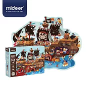 《MiDeer》-- 海盜歷險藝術拼圖(142片) ☆