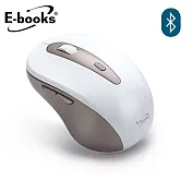 E-books M52 藍牙六鍵式無線滑鼠 白