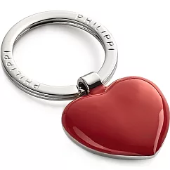 《PHILIPPI》心心相扣鑰匙圈(紅) | 吊飾 鎖匙圈