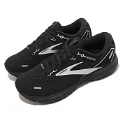 Brooks 慢跑鞋 Ghost 14 GTX 2E 男鞋 寬楦 黑銀 防潑水 運動鞋 1103682E020
