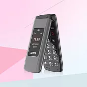 [AiTEL] A88 可實聯制 3.5吋大螢幕折疊式老人手機(加贈原廠電池配件包) 星河黑