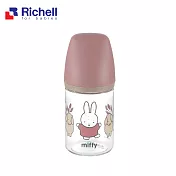【Richell 利其爾】Miffy 米飛寬口奶瓶 - 160ML