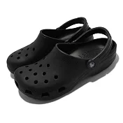 Crocs Classic Clog 全黑 洞洞鞋 男鞋 女鞋 布希鞋 基本款 黑 卡駱馳 10001001
