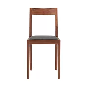 【MUJI 無印良品】木製椅/布面座/胡桃木