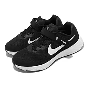 Nike 慢跑鞋 Revolution 6 Flyease NN 4E 大童 女鞋 寬楦 黑 DO5065-003