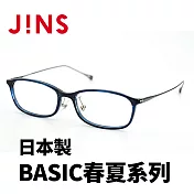 JINS 日本製 BASIC春夏系列 (AURF22S002) 海軍藍