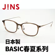 JINS 日本製 BASIC春夏系列 (AURF22S004) 淺棕
