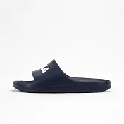 Fila Sleek Slide 1 [4-S355W-331] 男女 涼拖鞋 休閒 經典LOGO 輕量 機能 深藍 白