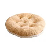 加厚絨毛餅乾造型坐墊(1入) 方形餅乾(有綁帶)