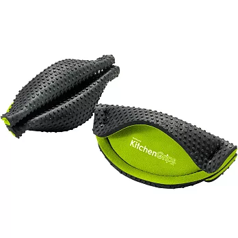 《CUISIPRO》Grips鍋耳隔熱套2入(綠) | 防燙耳 隔熱墊 防燙保護套