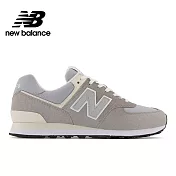 New Balance 男女 574系列 復古鞋 ML574RD2-D US5 灰白