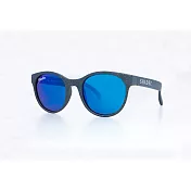 瑞士SHADEZ 兒童偏光太陽眼鏡 [2022新品圓框偏光款]7-15歲 灰框湛藍