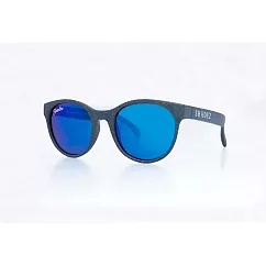 瑞士SHADEZ 兒童偏光太陽眼鏡 [2022新品圓框偏光款]7─15歲 灰框湛藍