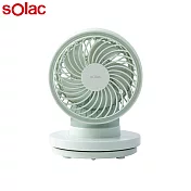 sOlac 6吋 DC無線行動風扇(四色) SFA-F01 N_薄荷綠