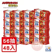 【ANPANMAN 麵包超人】AN麵包超人日製抗菌濕紙巾56張(48入/箱)