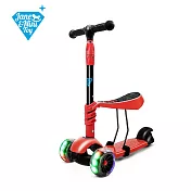 【JN.Toy】兒童滑板車(室內滑步車) 紅色