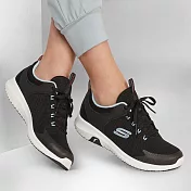 Skechers Ultra Flex Prime [149398BKLB] 女 健走鞋 運動 固特異 穩定 黑 水藍