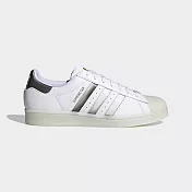 Adidas Superstar [H00233] 男女 休閒鞋 經典 Originals 貝殼頭 金標 穿搭 白 黑