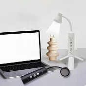 【Louissy】USB充電萬用燈/小桌燈/手持/腳架燈/手電筒 L-L003-BK (黑)