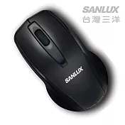 SANLUX台灣三洋 USB有線光學滑鼠(黑) SYMS-M1