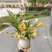 【Flower Plus】 金光燦爛 | DIY材料包 鮮花宅配