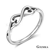 GIUMKA 925純銀戒指尾戒 無限甜蜜女戒抗過敏食指戒 單個價格 MRS07004 3 美國圍3號