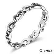 GIUMKA 925純銀戒指尾戒 漫步雲端女戒抗過敏食指戒 單個價格 MRS07005 3 美國圍3號