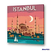 [HOMEHERE] DIY數字油畫/ 土耳其 伊斯坦堡(升級加大版)