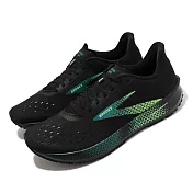 Brooks 慢跑鞋 Hyperion Tempo 男鞋 黑 綠 推進 高足弓適合 運動鞋 1103391D075