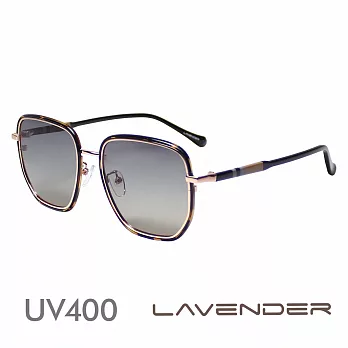 Lavender偏光太陽眼鏡 經典混框 斑紋咖 J2205 C3