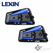 LEXIN B4FM 安全帽通訊藍牙耳機 雙入組