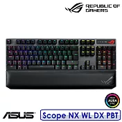 ASUS 華碩 ROG Scope NX Wireless Deluxe PBT 無線機械式鍵盤 青軸/茶軸/紅軸 青軸