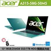 Acer 宏碁  Aspire 3 A315-58G-50M5 15吋 筆電(i5-1135G7/8G/1TB HDD/MX350 2G)