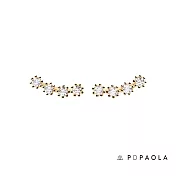 PDPAOLA 白汐鋯石耳環