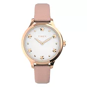 【TIMEX】天美時 風格系列 星光手錶 (白x粉 TXTW2V23700)
